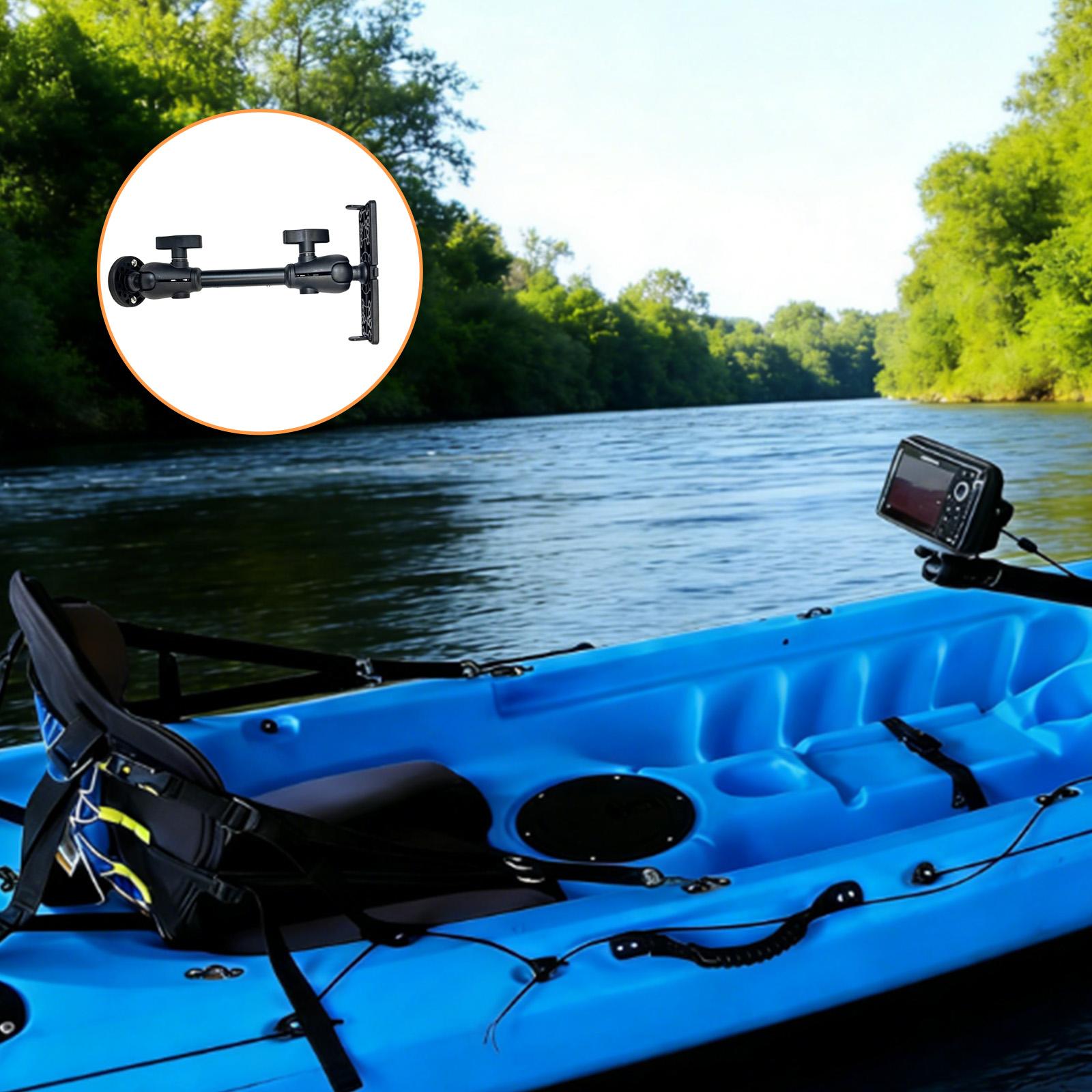 Fishing Kayak Fish Finder Mount - 360 ° قاعدة تثبيت دوارة لأجهزة