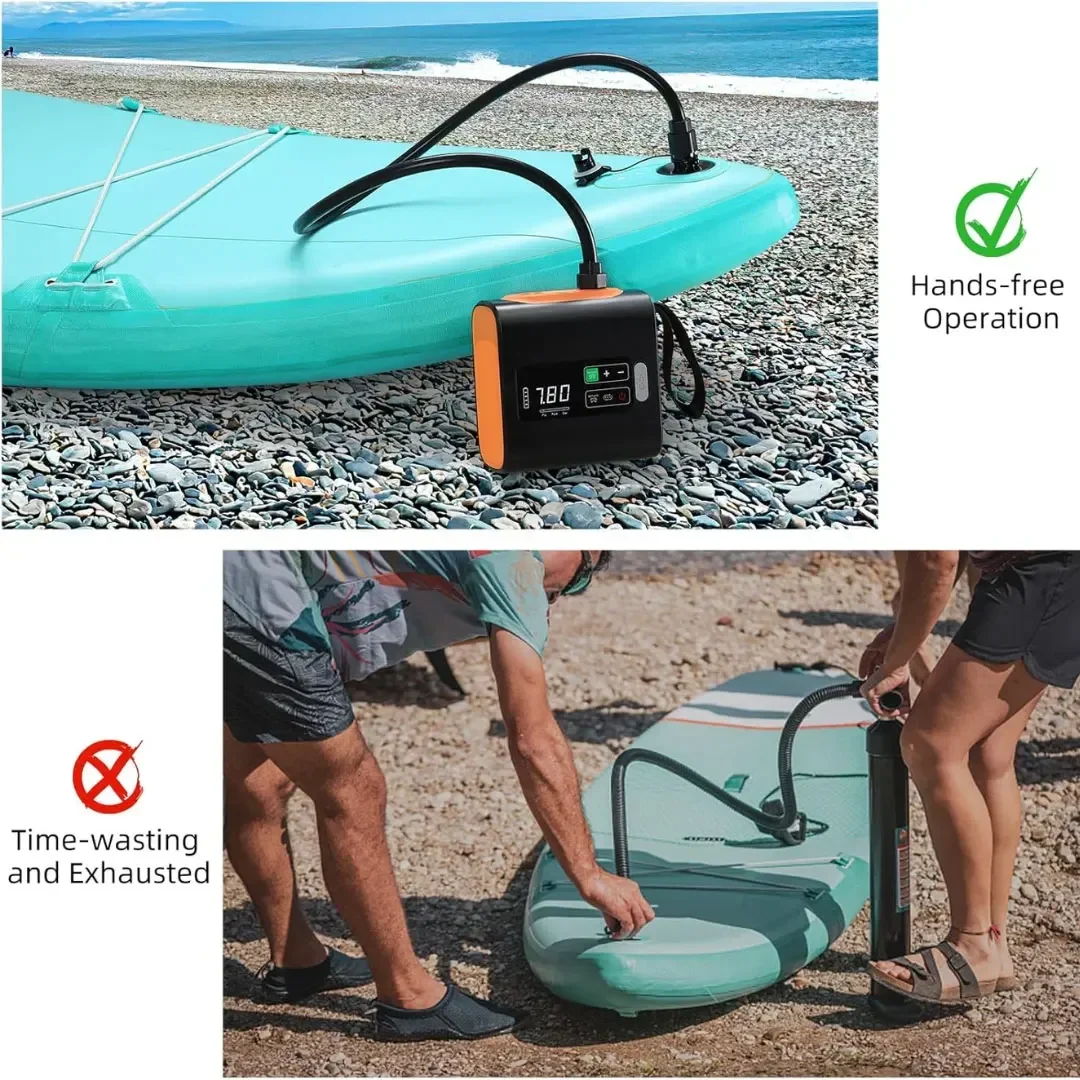 مضخة هواء محمولة للتخييم في ال - مراجعة Fishing Kayak Sit On Top وسعره