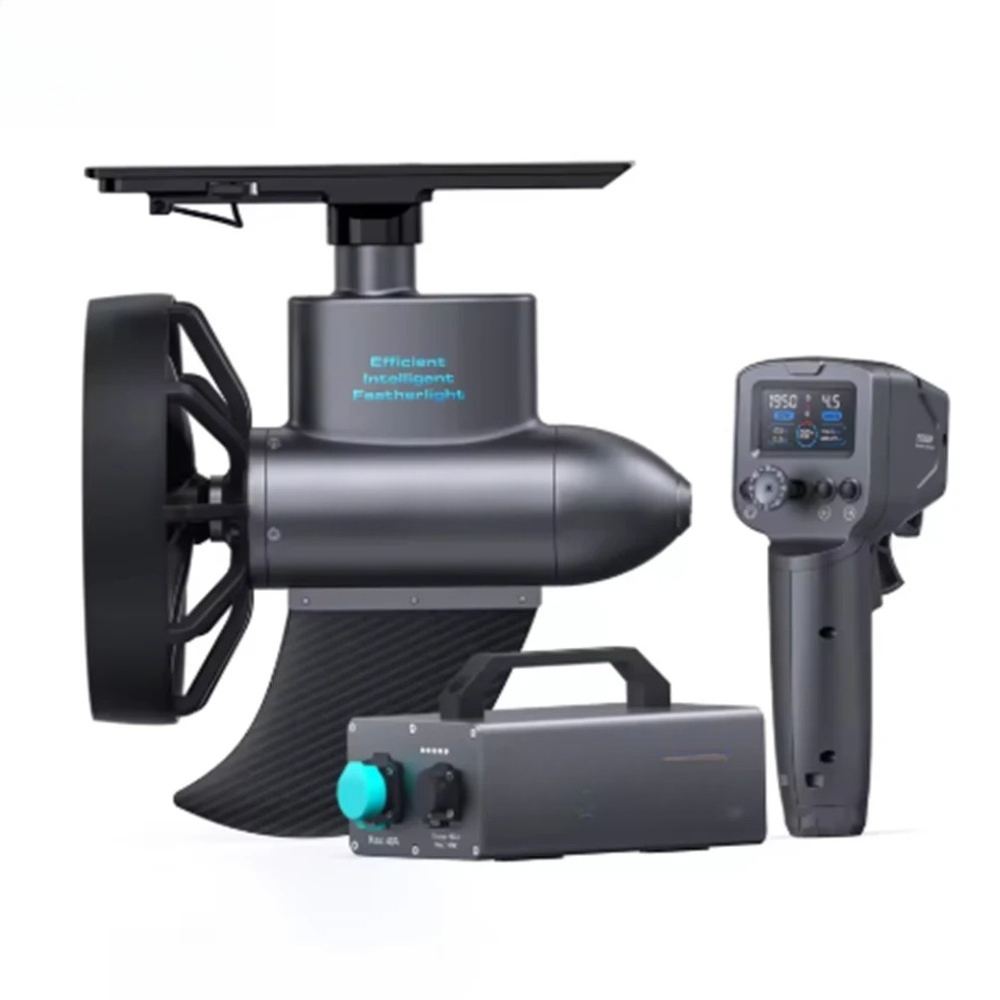 محرك كهربائي ذكي YS للقوارب ال - مراجعة Fishing Kayak Trolling Motor وسعره