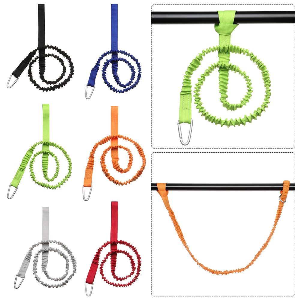 النايلون الصيد رود حامل الرياض - مراجعة Fishing Kayak Paddle Leash وسعره
