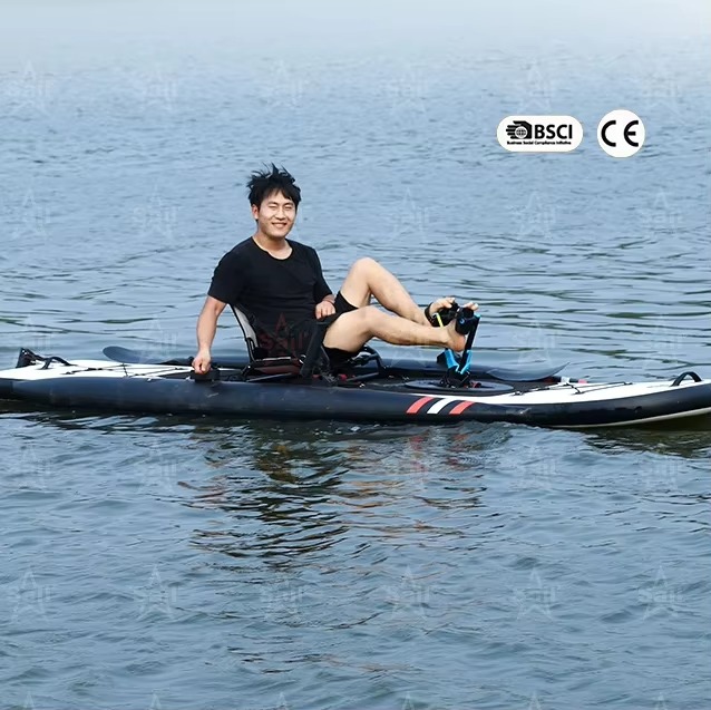 قارب كاياك قابل للنفخ من المصن - مراجعة Fishing Kayak Sit On Top وسعره