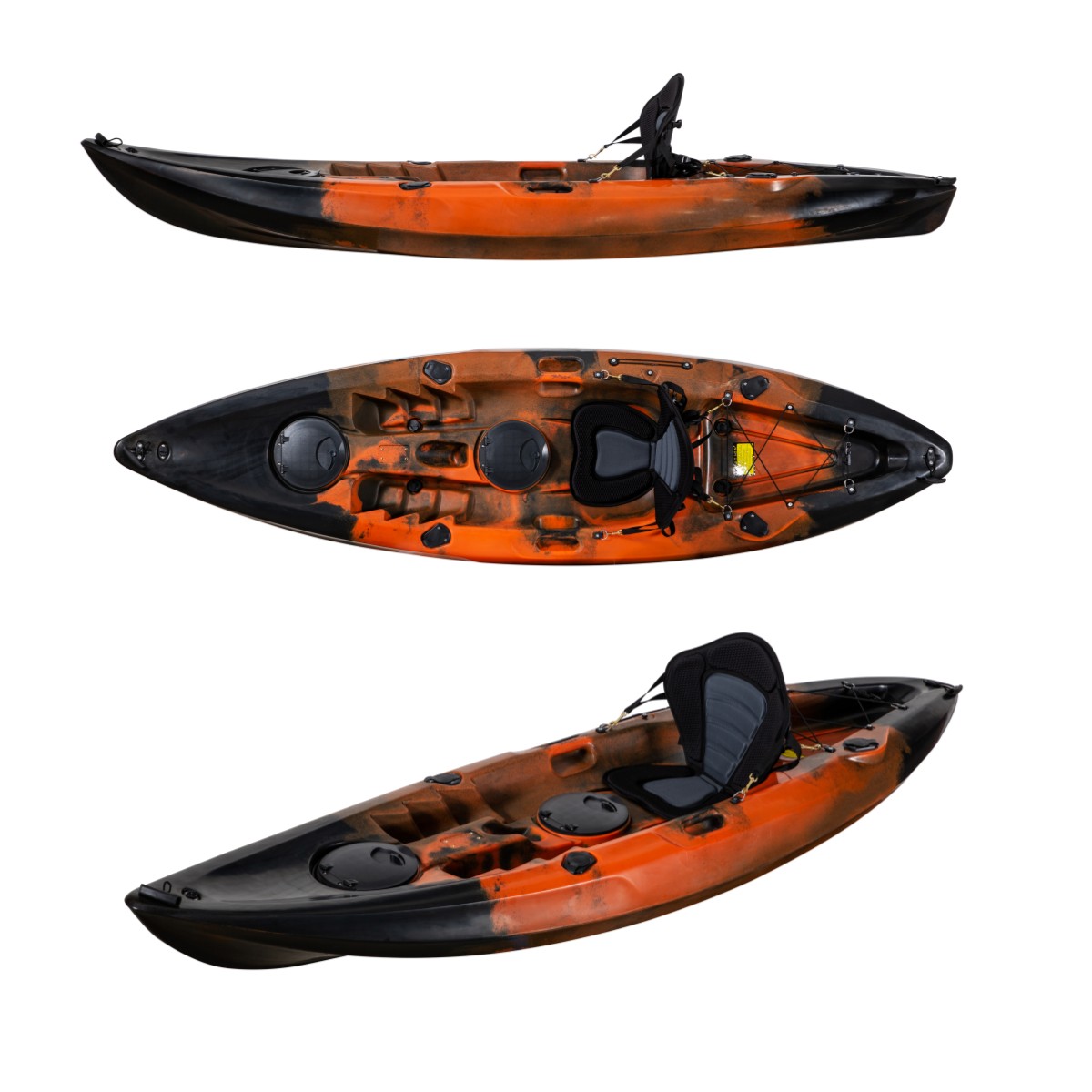 صنع في الصين شخص واحد الصيد كا - مراجعة Fishing Kayak Sit On Top وسعره
