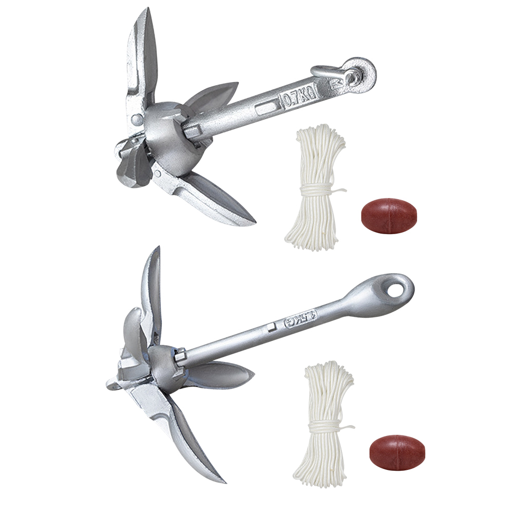 مرساة قارب بوزن 0.7/1.5 كجم مع - مراجعة Fishing Kayak Anchor وسعره