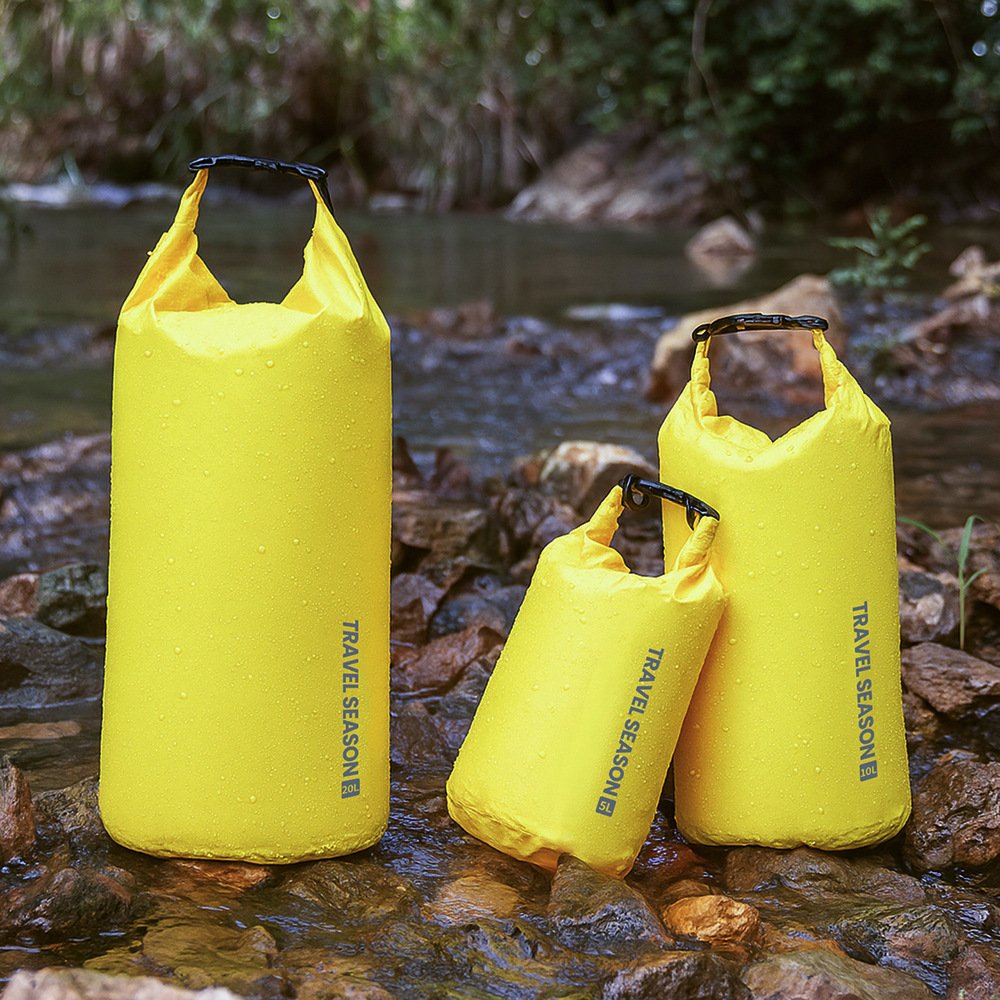 حقيبة جافة مقاومة للماء بسعة 5 - مراجعة Fishing Kayak Storage Bag وسعره