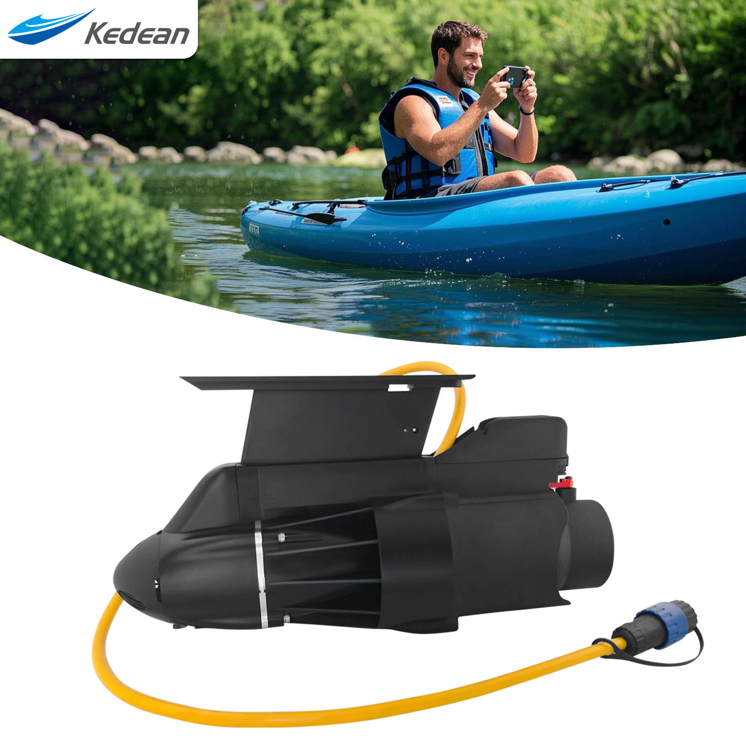 محرك التصيد الكهربائي الاتجاهي - مراجعة Fishing Kayak Trolling Motor وسعره