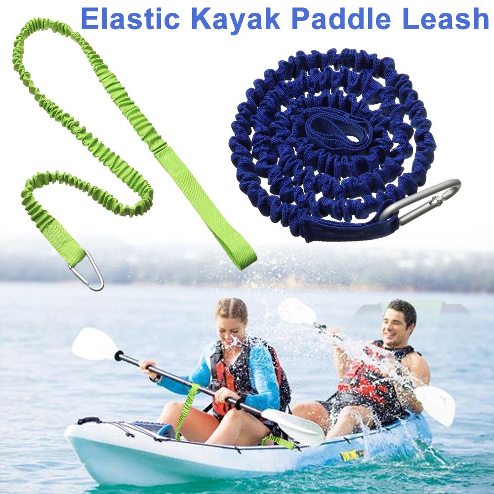 قابل للتعديل الرياضات المائية  - مراجعة Fishing Kayak Paddle Leash وسعره